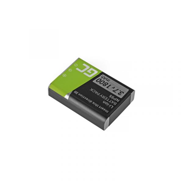 Green Batterij NP-95 Fujifilm Finepix X30 X70 X100s X100 X100T F30 3.7V 1500mAh | 123Waldo.nl In for Quallity